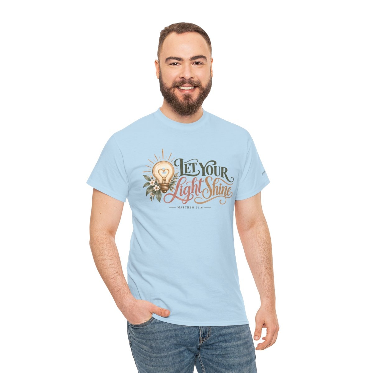 Let Your Light Shine Tee lifestyle 2